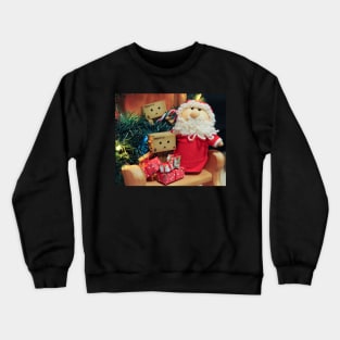 The Danbos Meet Santa Crewneck Sweatshirt